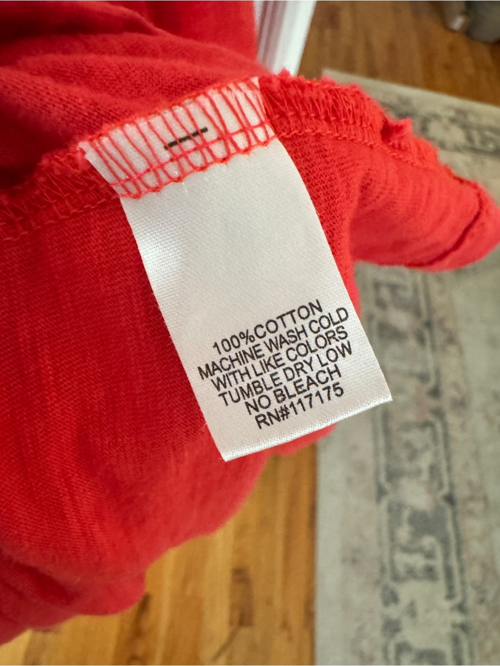 Lucky Brand Red Smocked Maxi Dress with Flutter Sleeves - Picture 4 of 4